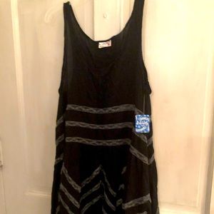Free People Black flowy tank